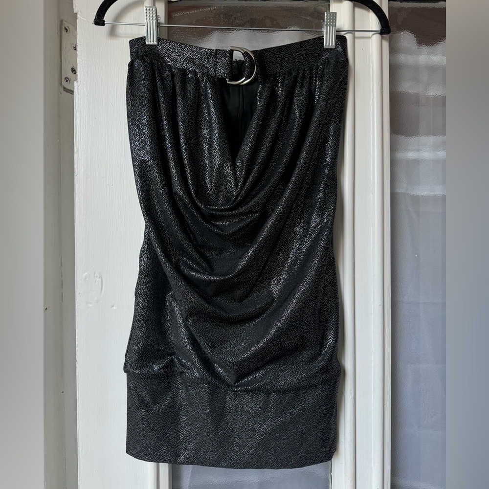 Superdown Nikki black mini dress